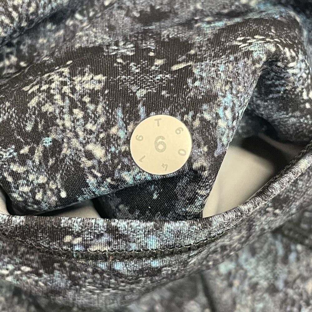 Lululemon 7/8 Tight Fairisle Multi Black Size 6 - Picture 9 of 11